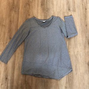 Pure Jill Stripe Tunic Top XS
